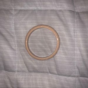 tan unique vintage bangle
